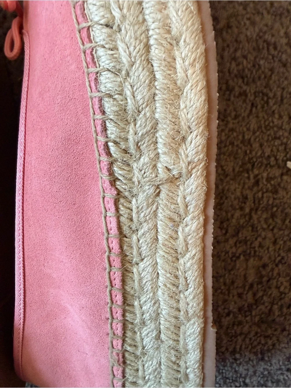 Talbots Pink Espadrille 6.5 Shoes for Women
